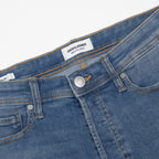 JACK & JONES Rick Original Fitted Shorts in BLUE DENIM