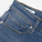 JACK & JONES Rick Original Fitted Shorts in BLUE DENIM