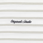 JACK & JONES Stripe T-Shirt in SEAGRASS