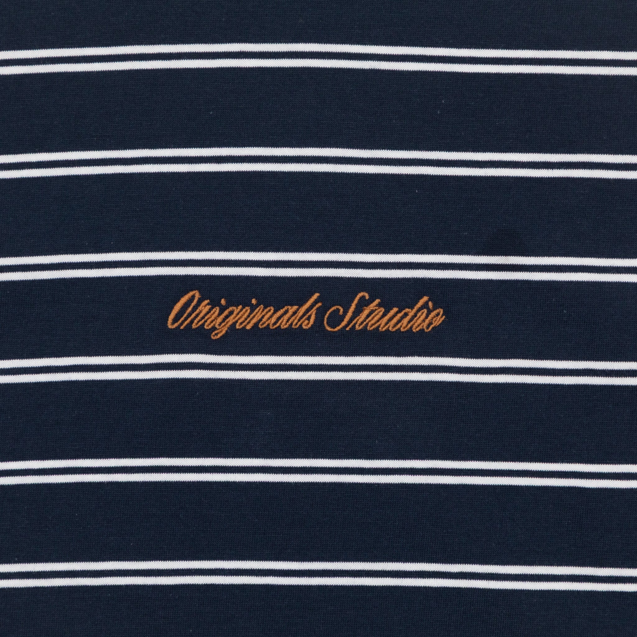 JACK & JONES Stripe T-Shirt in SKY CAPTAIN