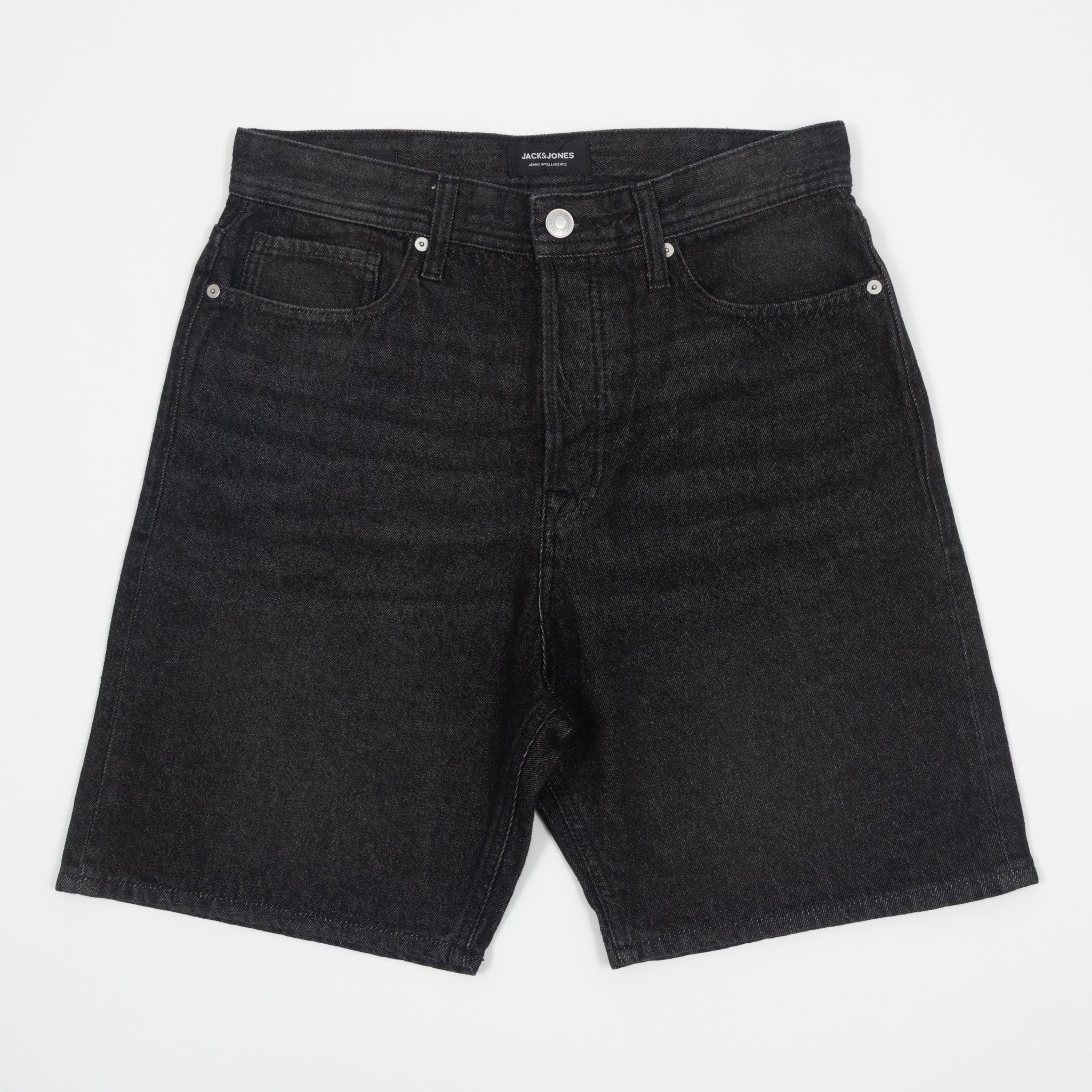 JACK & JONES Tony Denim Shorts in BLACK