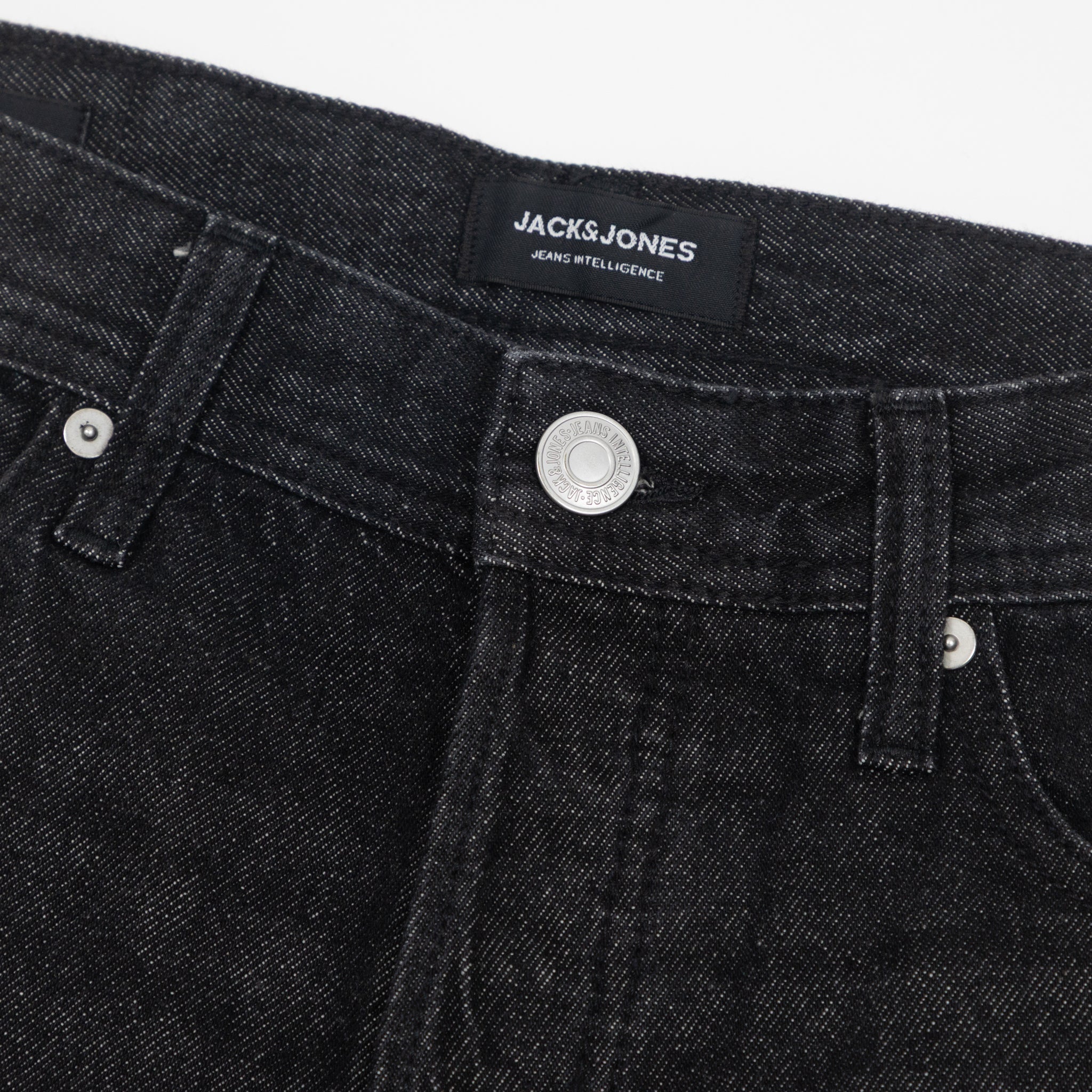 JACK & JONES Tony Denim Shorts in BLACK