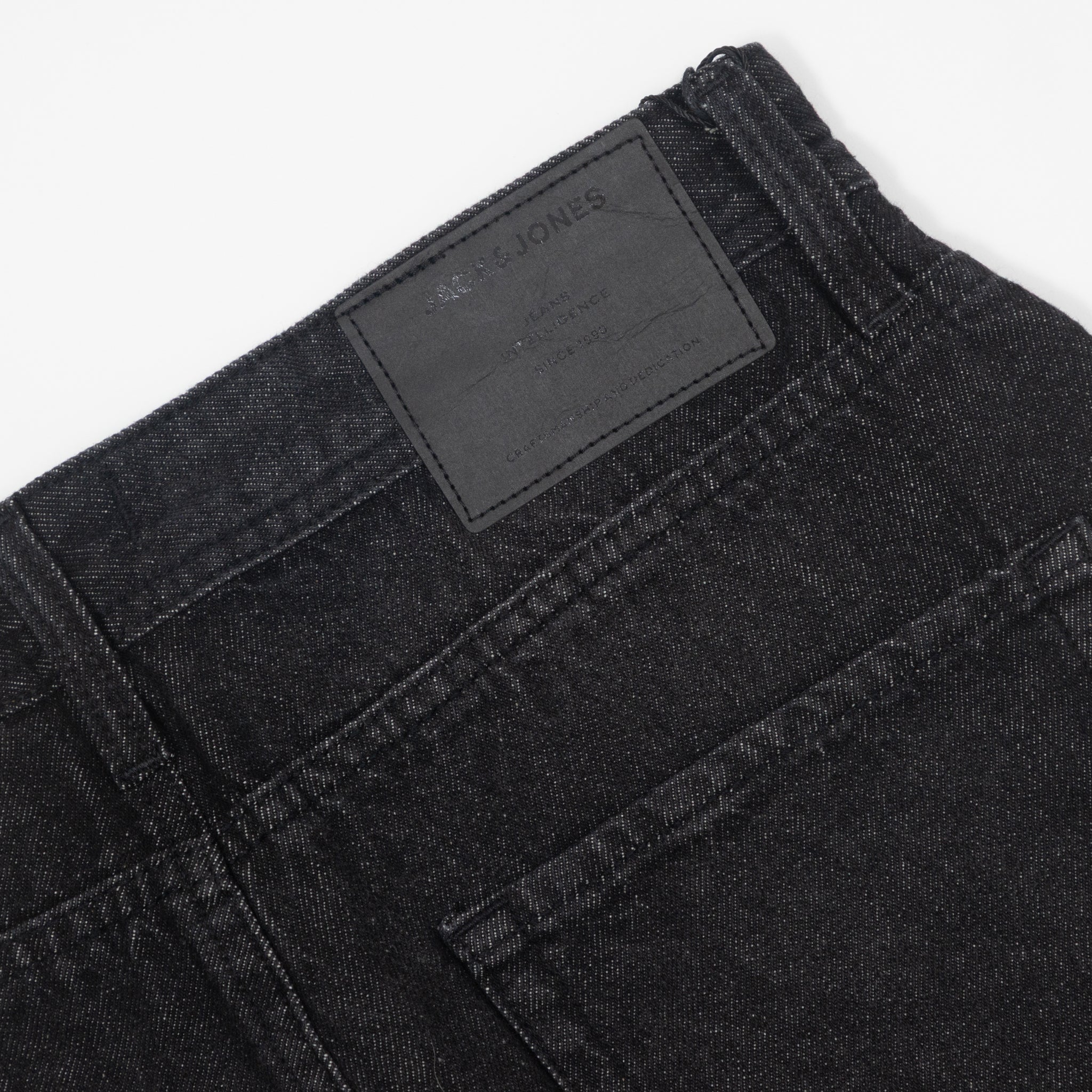 JACK & JONES Tony Denim Shorts in BLACK