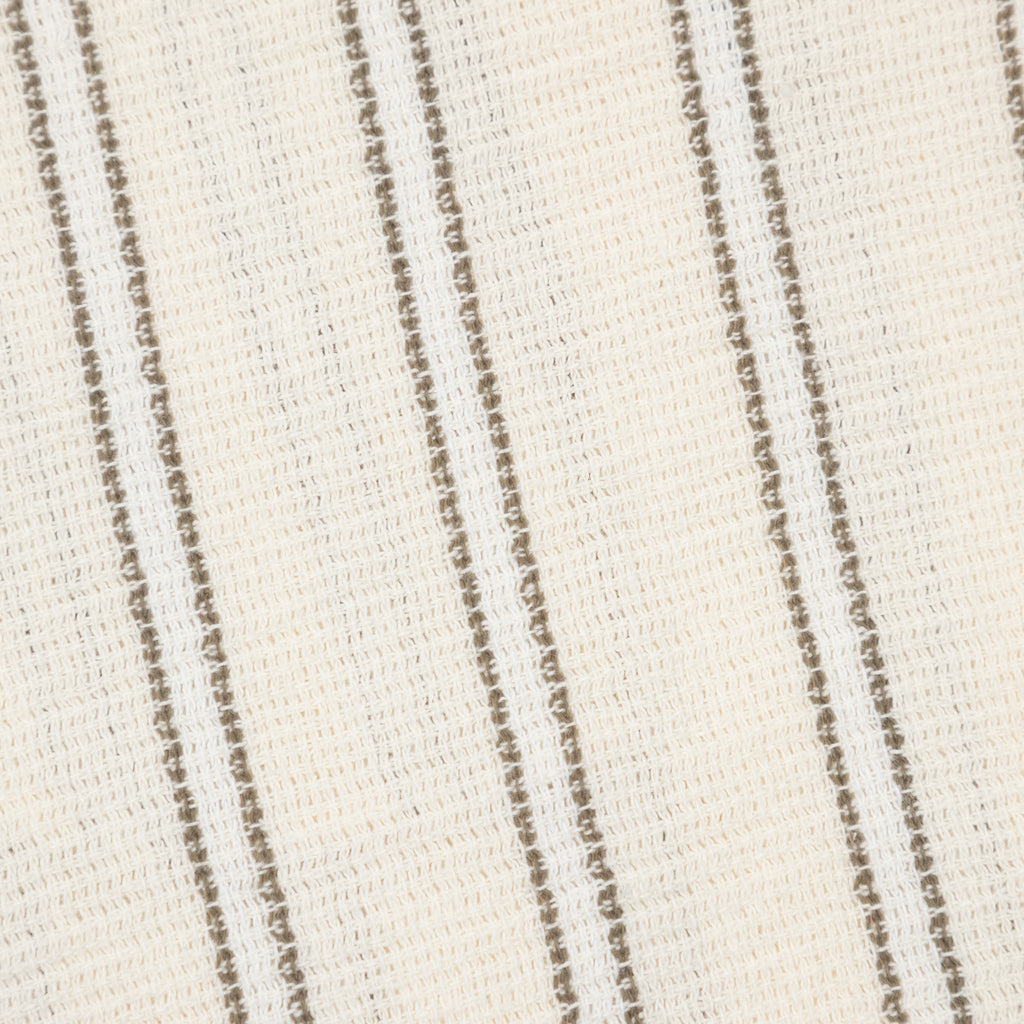 JACK & JONES Jaiden Coba Stripe Jog Shorts in ANTIQUE WHITE