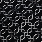 FILA Jackson Knit Zip Polo Shirt in BLACK