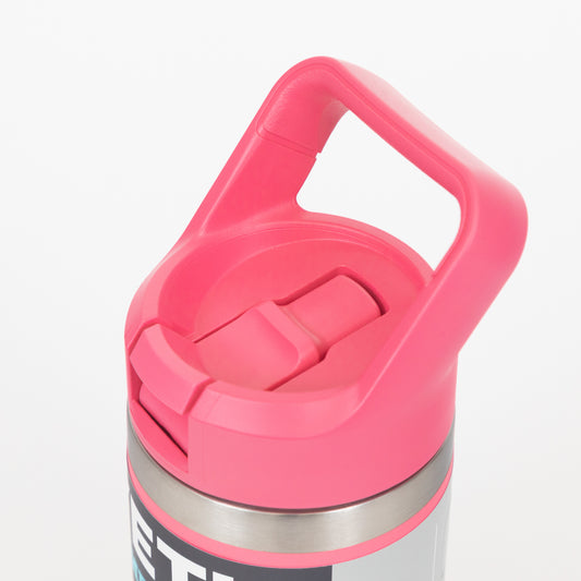 YETI Rambler® Junior 12 oz (355 ml) Kids' Water Bottle in Tropical Pink