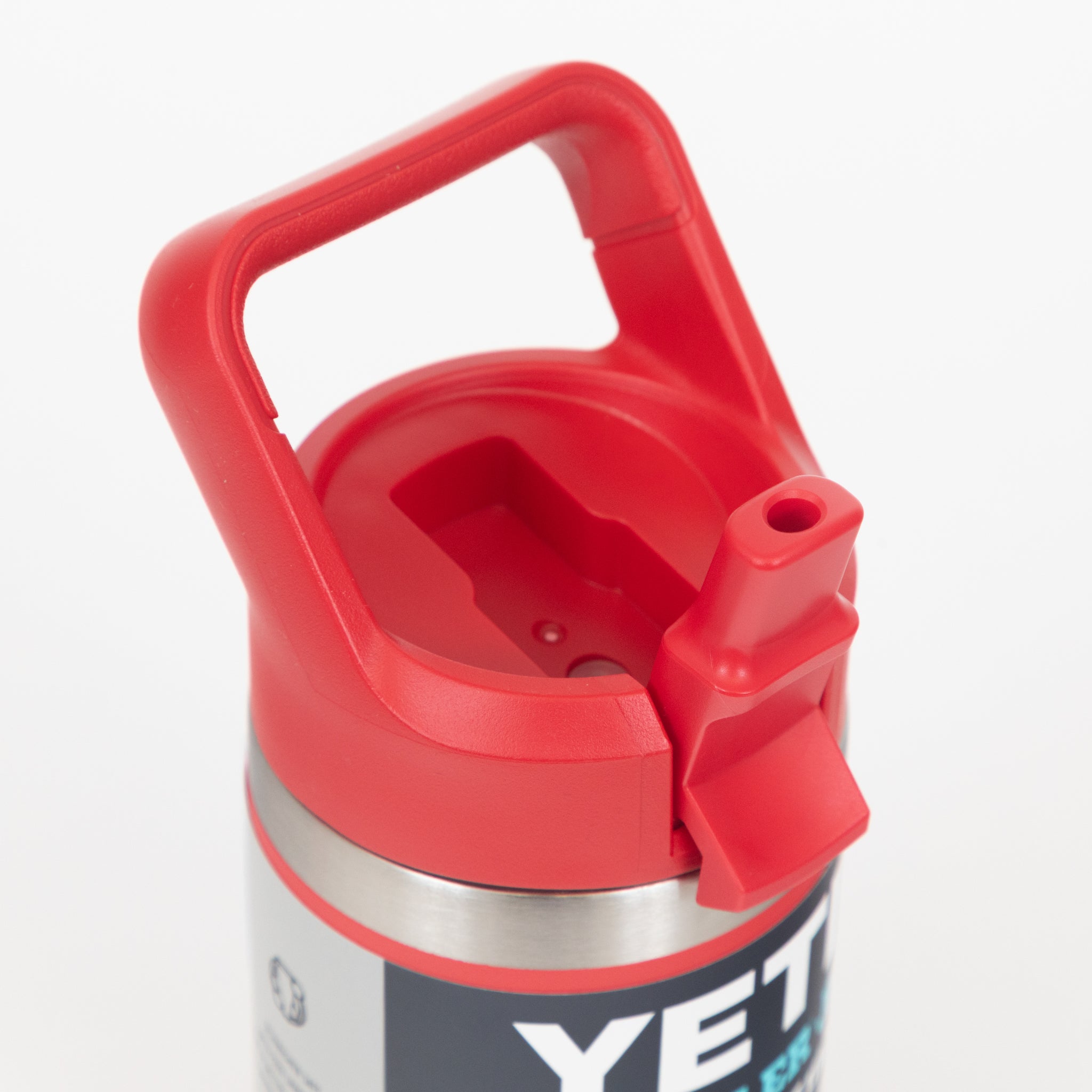 YETI Rambler® Junior 12 oz (355 ml) Kids' Water Bottle in Rescue Red