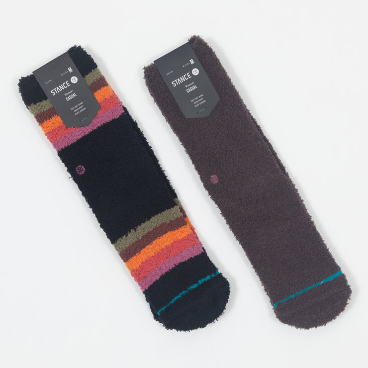 Womens STANCE Just Chilling Fluffy Socks Box Set in MULTI