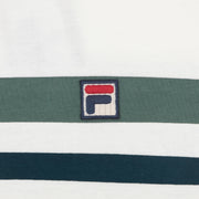 FILA Justin Colour Block T-Shirt in BROWN