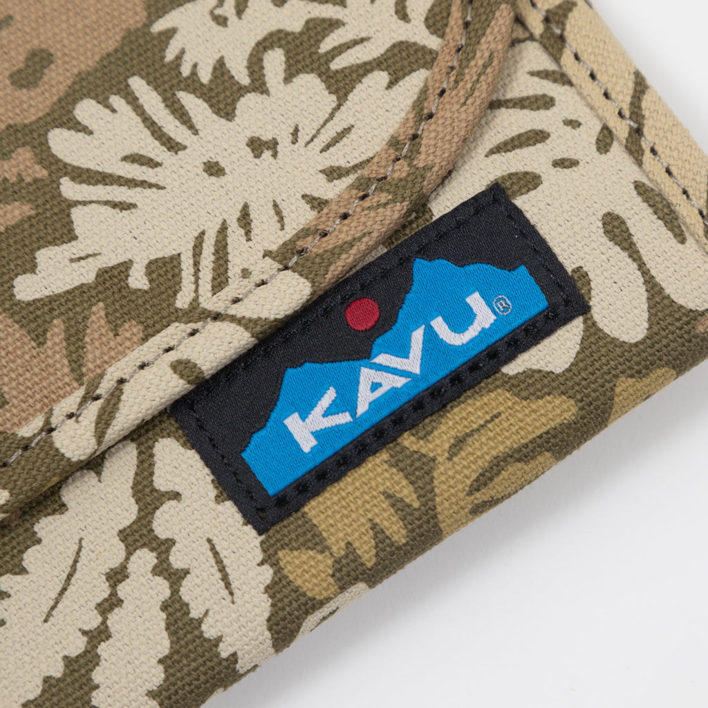 KAVU Big Spender Wallet in CACTUS GARDEN