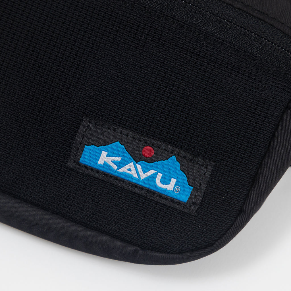 KAVU Cattle Point Belt Bag in BLACK