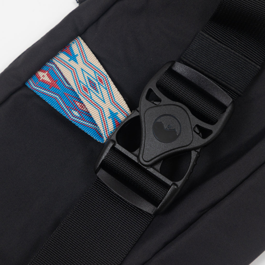 KAVU Cattle Point Belt Bag in BLACK