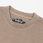 KAVU Cubed T-Shirt in BUFF