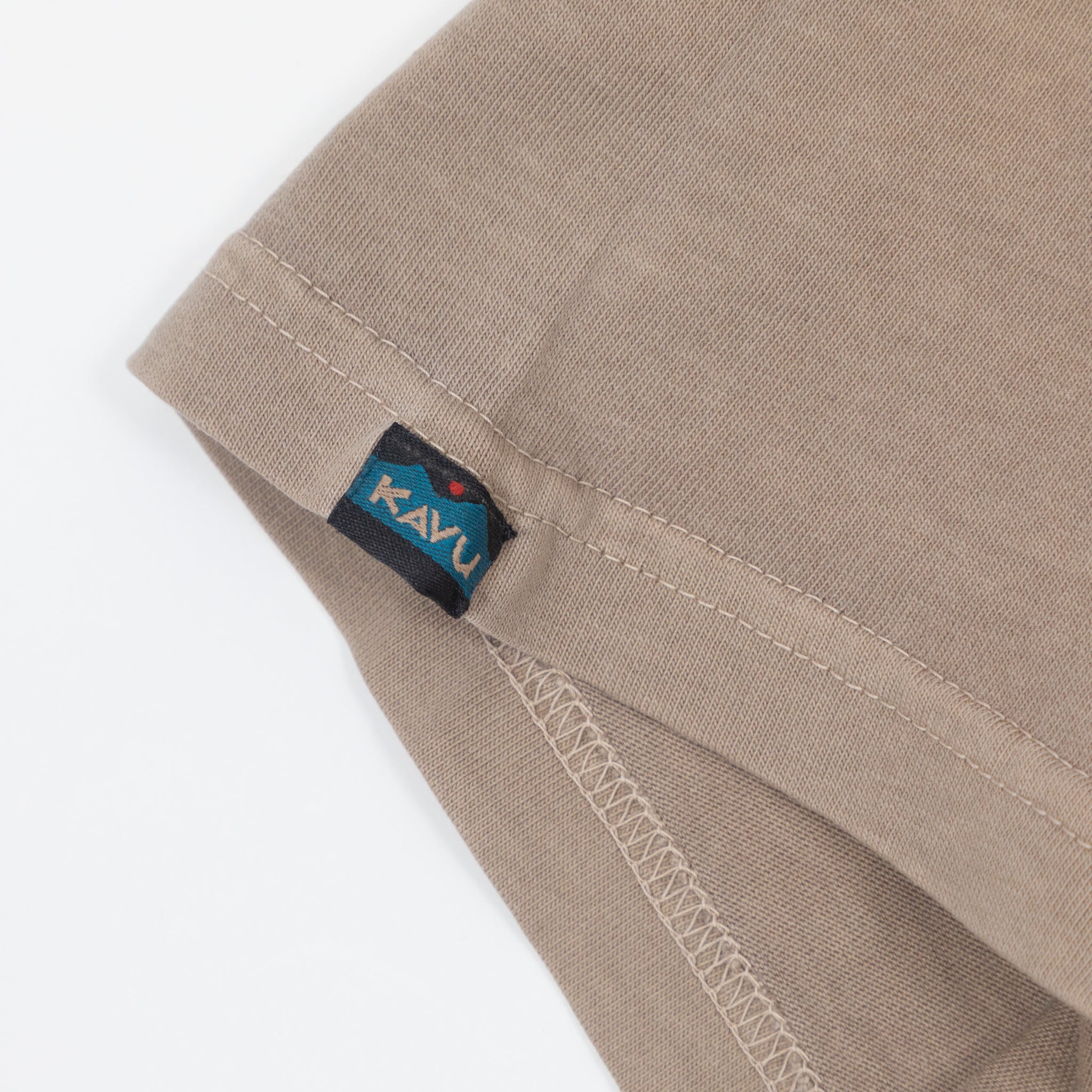 KAVU Cubed T-Shirt in BUFF