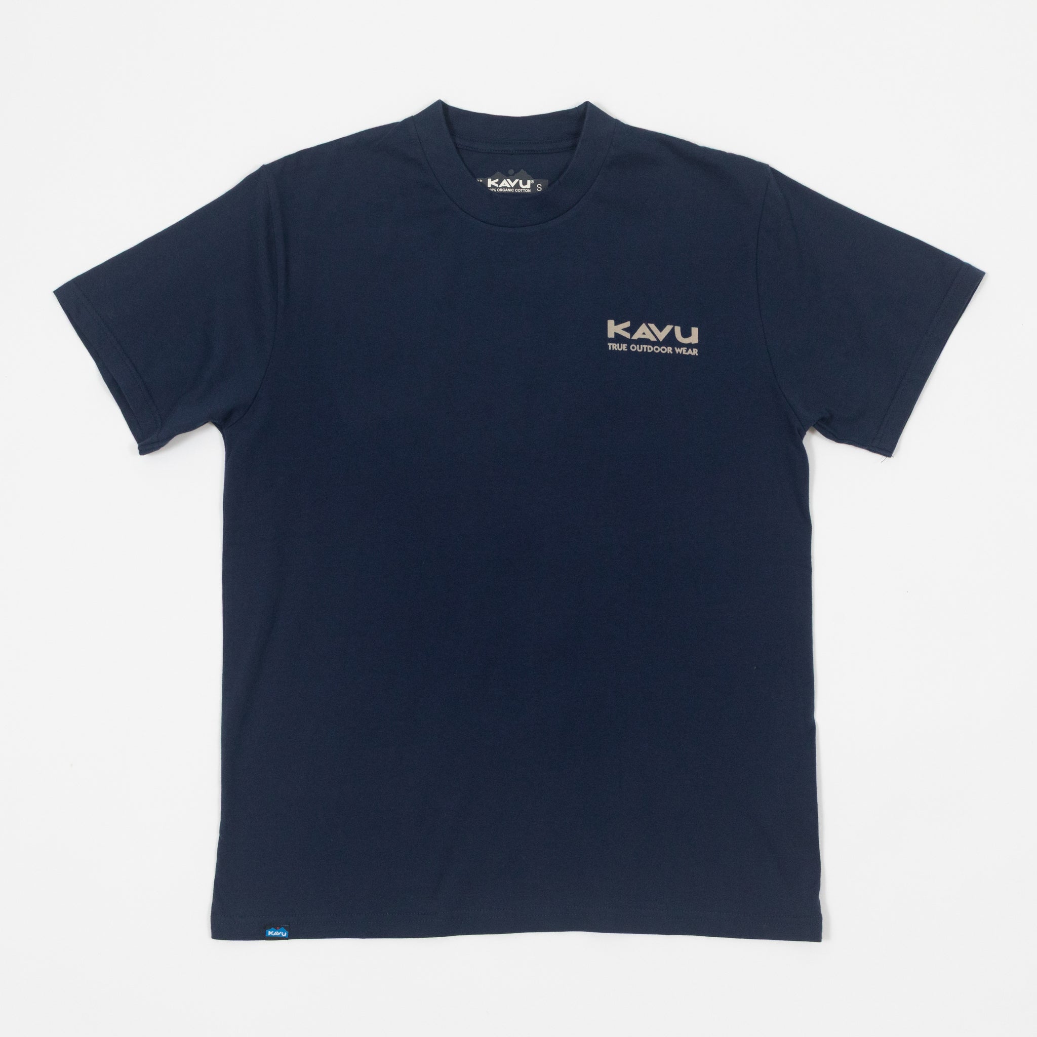 KAVU Let It Rip T-Shirt in Nautical Navy