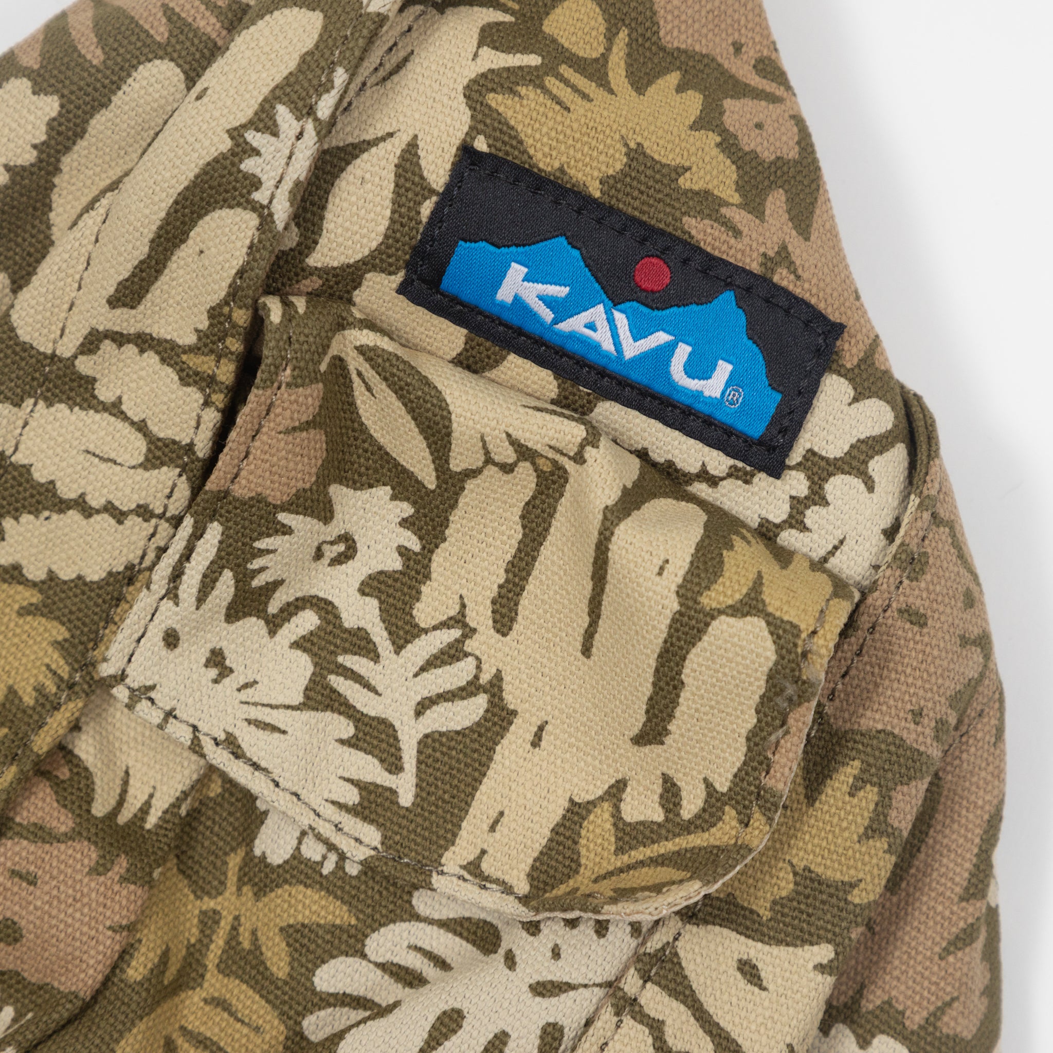 KAVU Mini Rope Sling Bag in CACTUS GARDEN