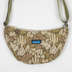 KAVU Saddle Satchel in CACTUS GARDEN