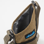 KAVU Slurp Sling Drink Carrier in TERRAIN TOPO