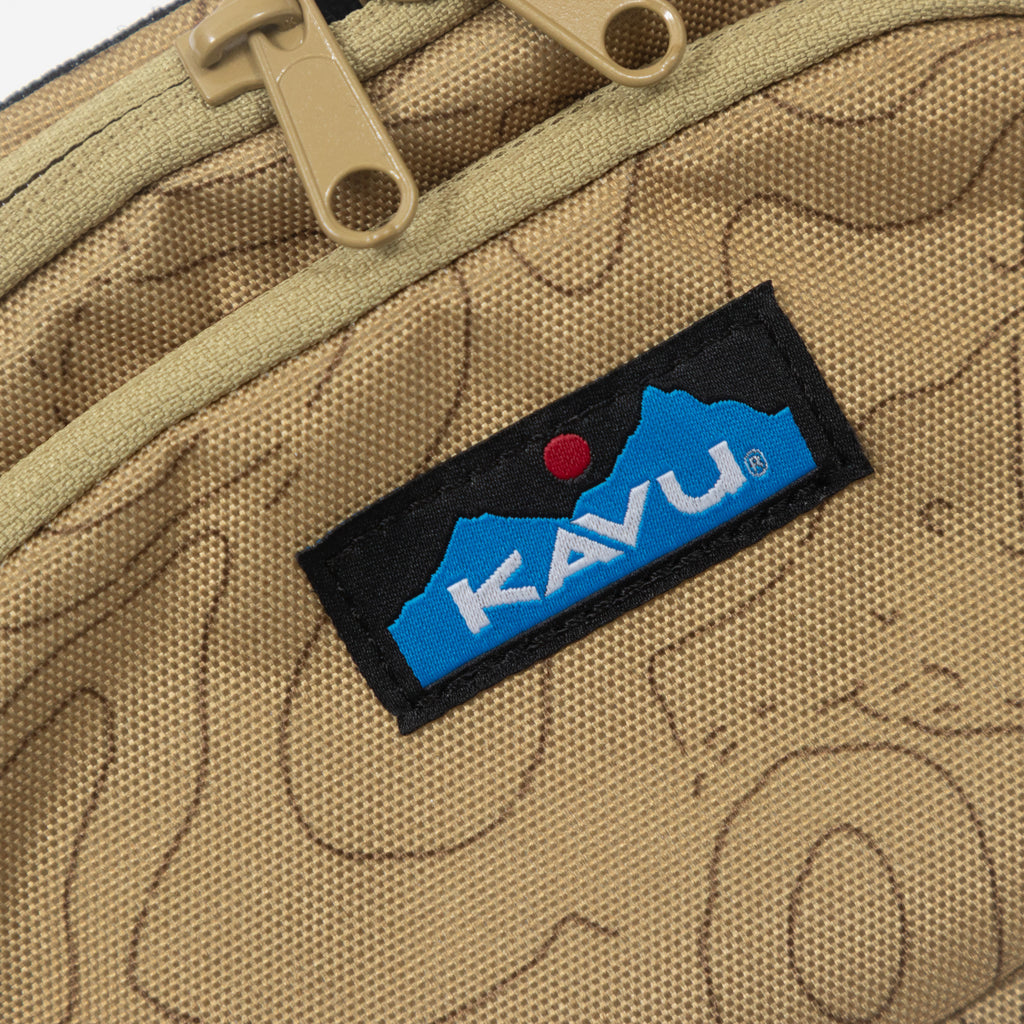 KAVU Spectator Bum Bag in TERRAIN TOPO