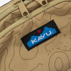 KAVU Spectator Bum Bag in TERRAIN TOPO