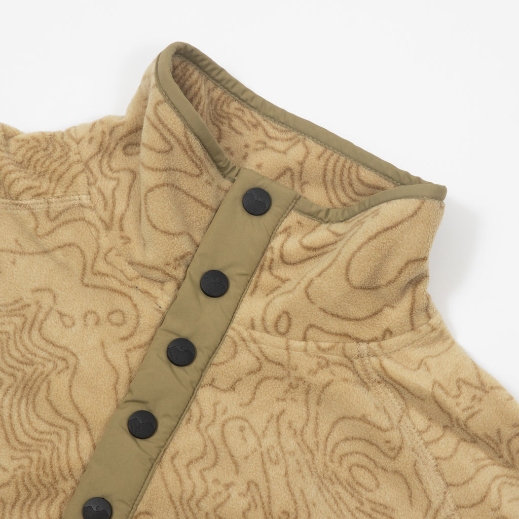 KAVU Teannaway Sweatshirt in Terrain Topo