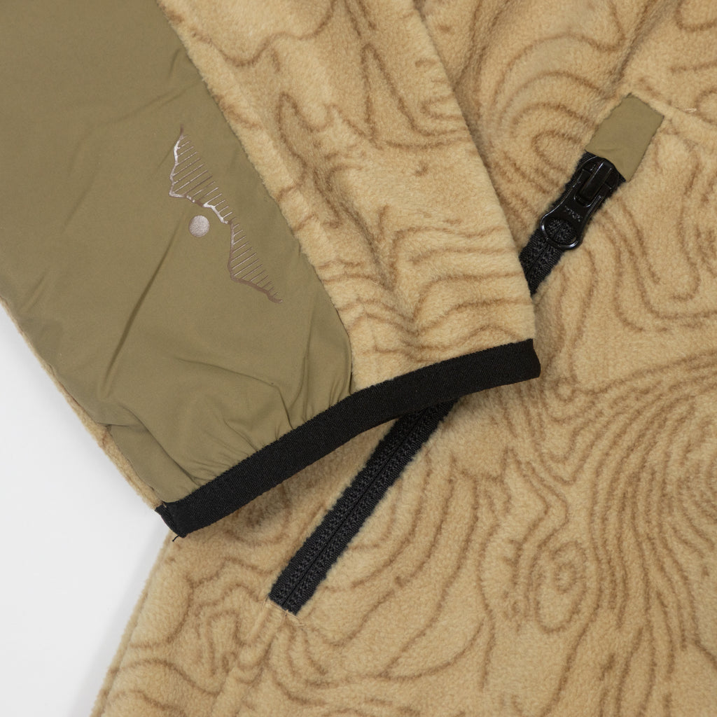 KAVU Teannaway Sweatshirt in Terrain Topo