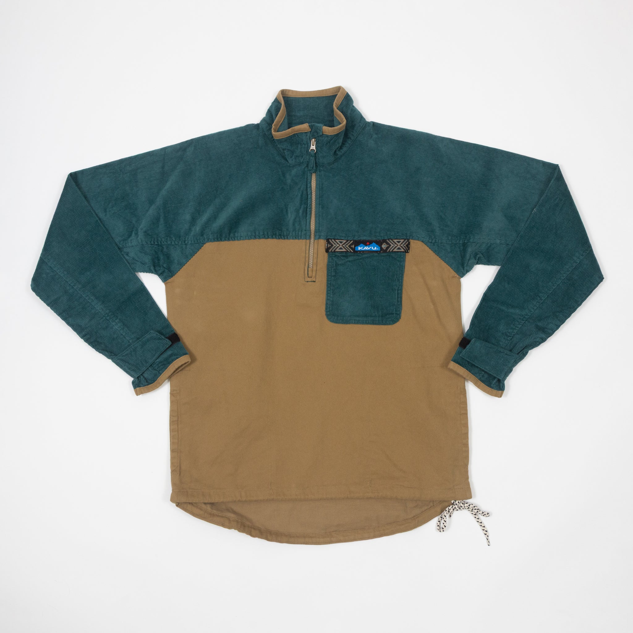 KAVU Throwshirt Flex Jacket in GREEN SPACE