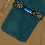 KAVU Throwshirt Flex Jacket in GREEN SPACE