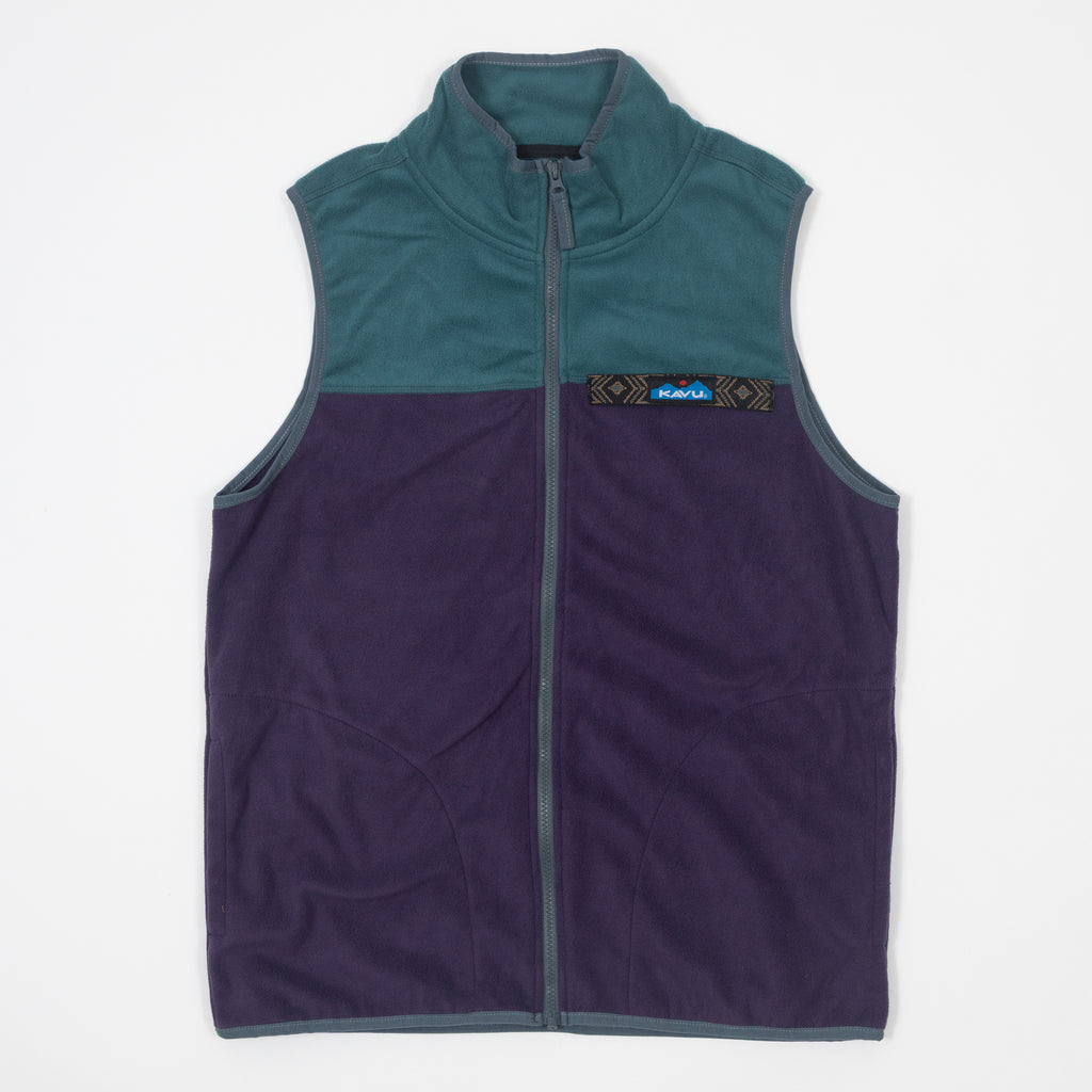 KAVU West Vest in PURPLE KALE