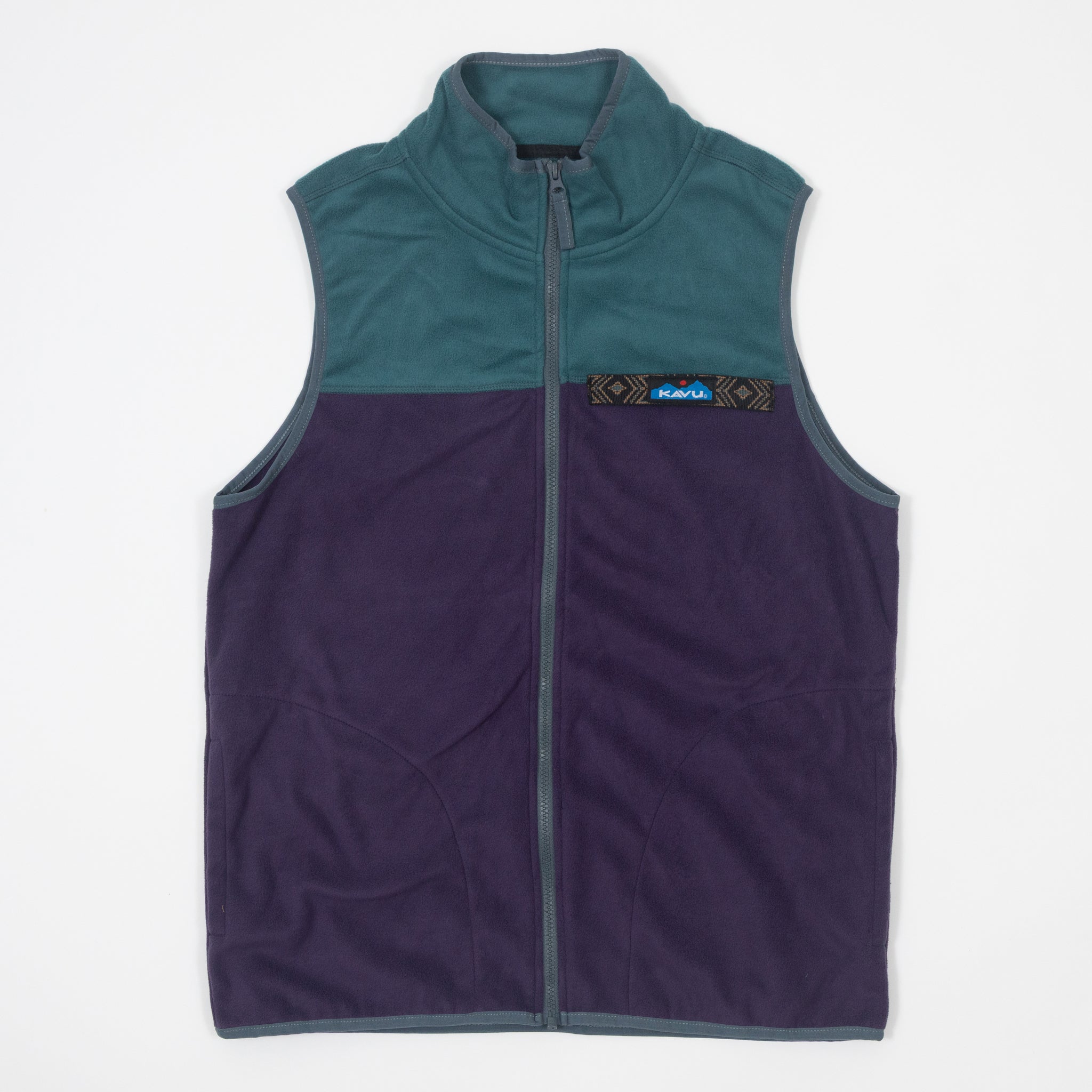 KAVU West Vest in PURPLE KALE