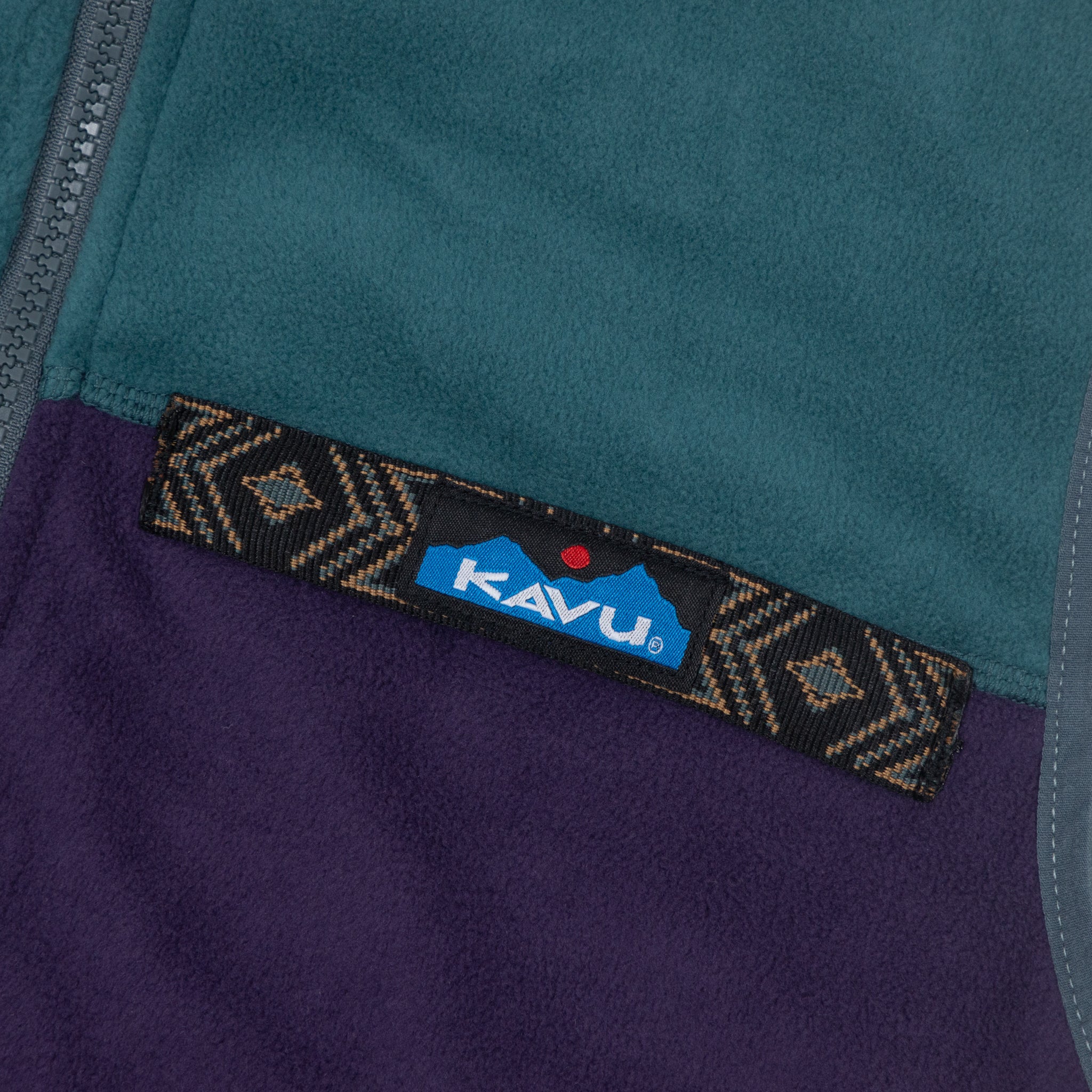 KAVU West Vest in PURPLE KALE