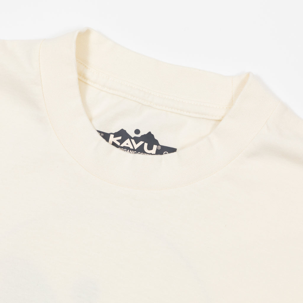 KAVU Waves T-Shirt in Off White