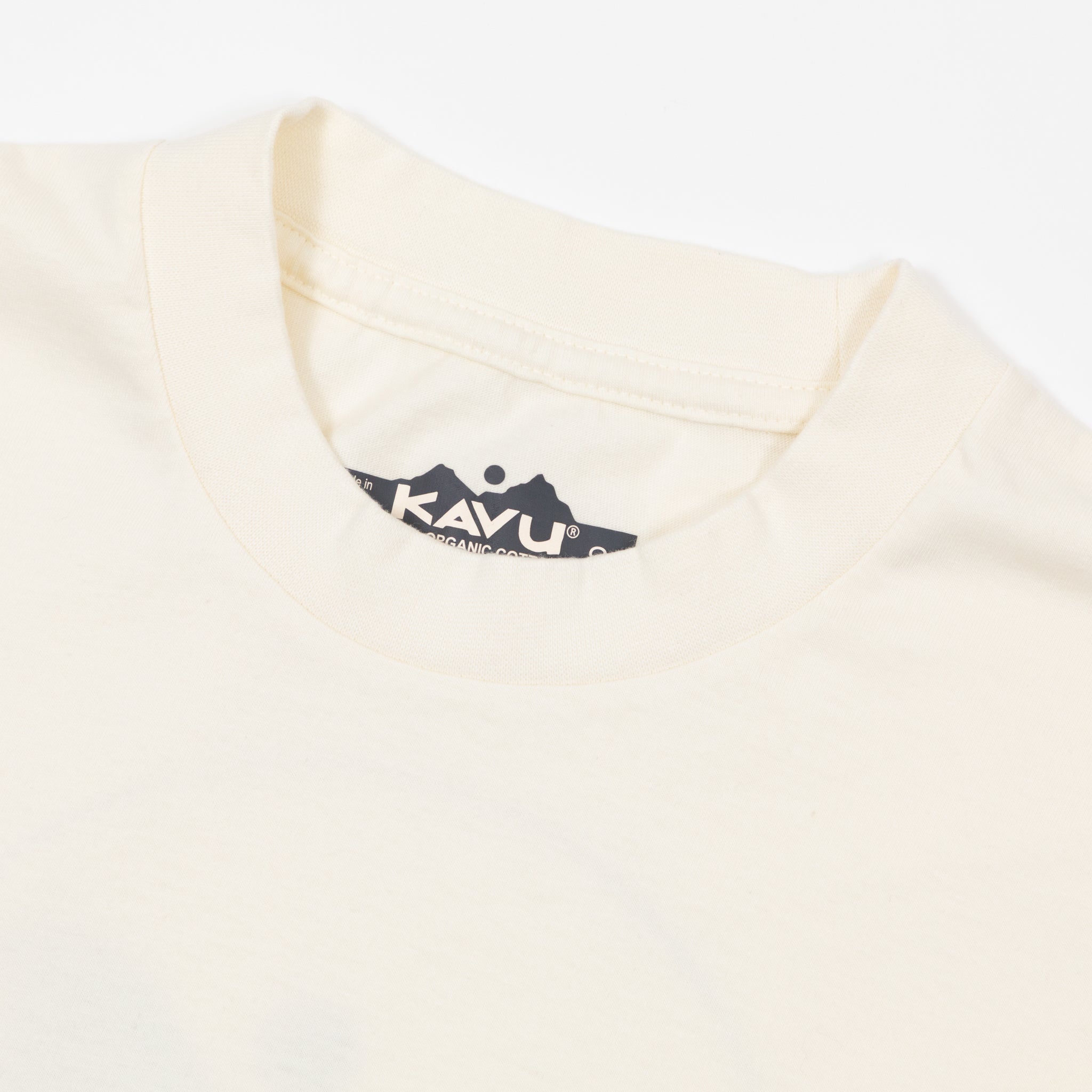KAVU Waves T-Shirt in Off White