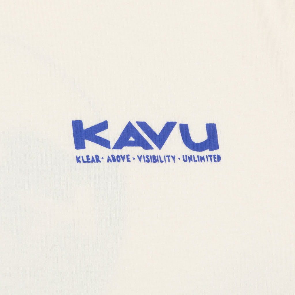 KAVU Waves T-Shirt in Off White