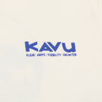 KAVU Waves T-Shirt in Off White