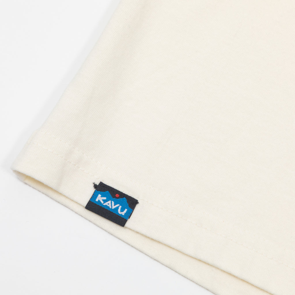 KAVU Waves T-Shirt in Off White