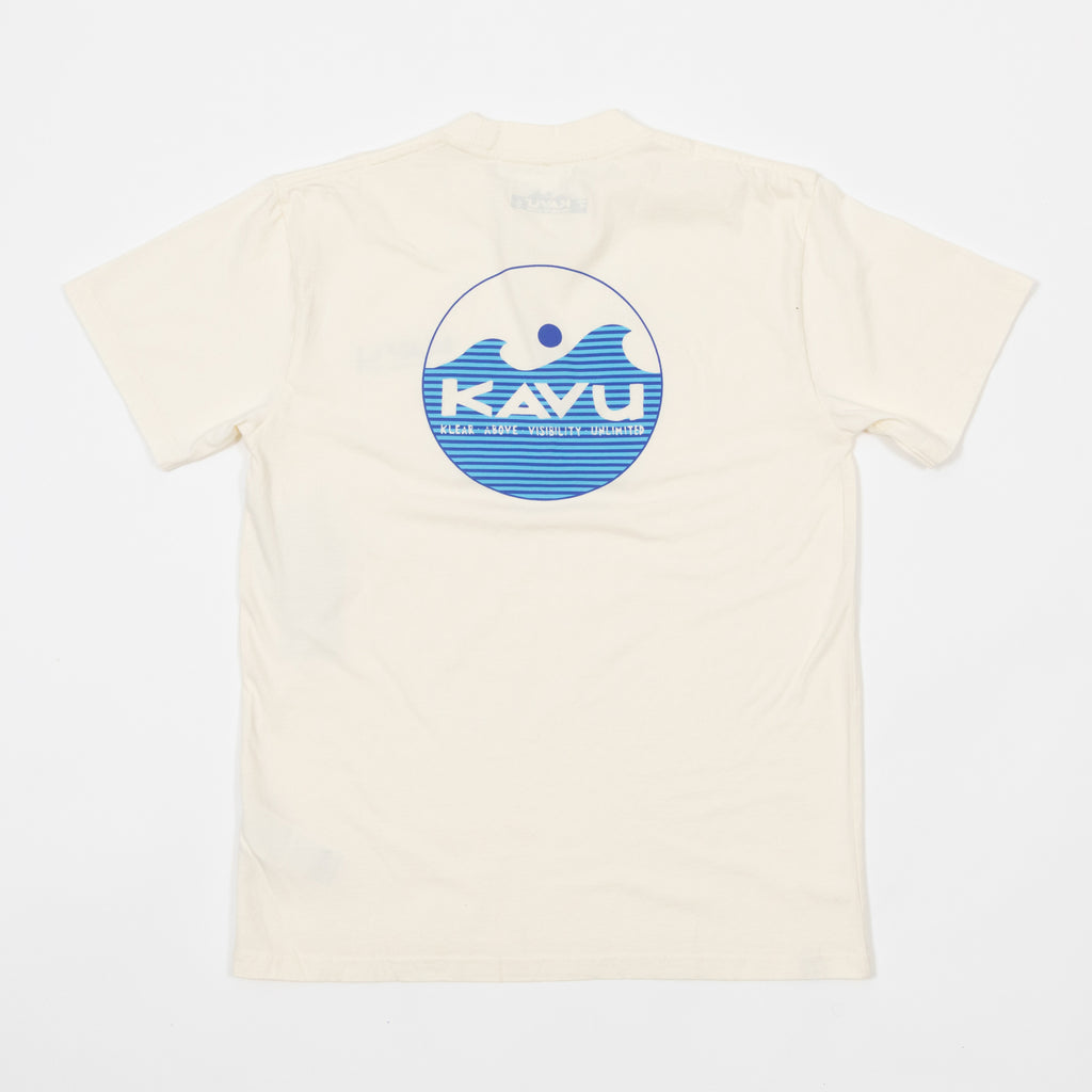KAVU Waves T-Shirt in Off White