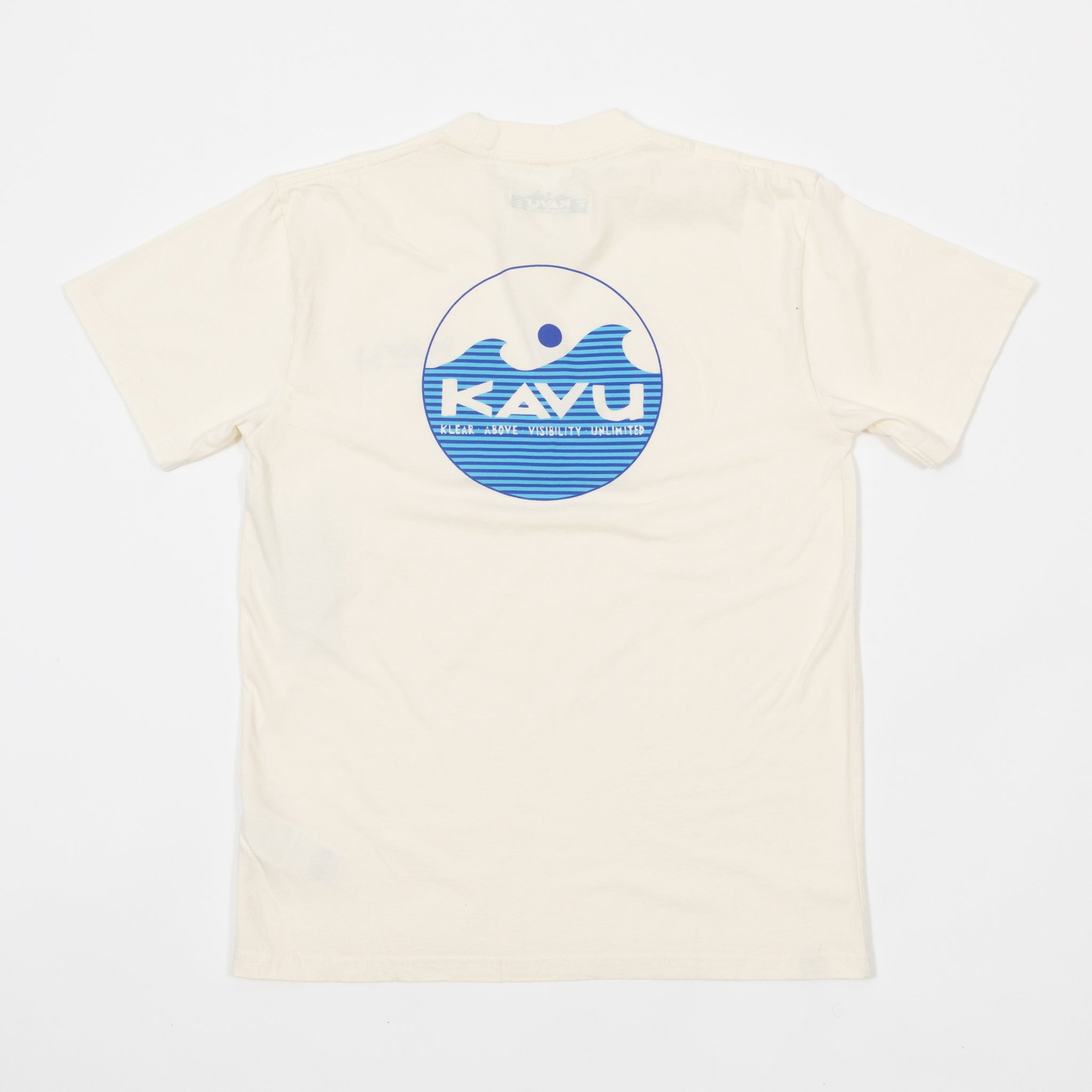KAVU Waves T-Shirt in Off White