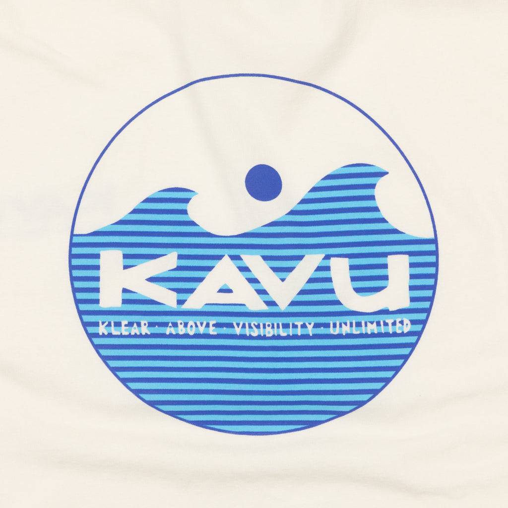 KAVU Waves T-Shirt in Off White
