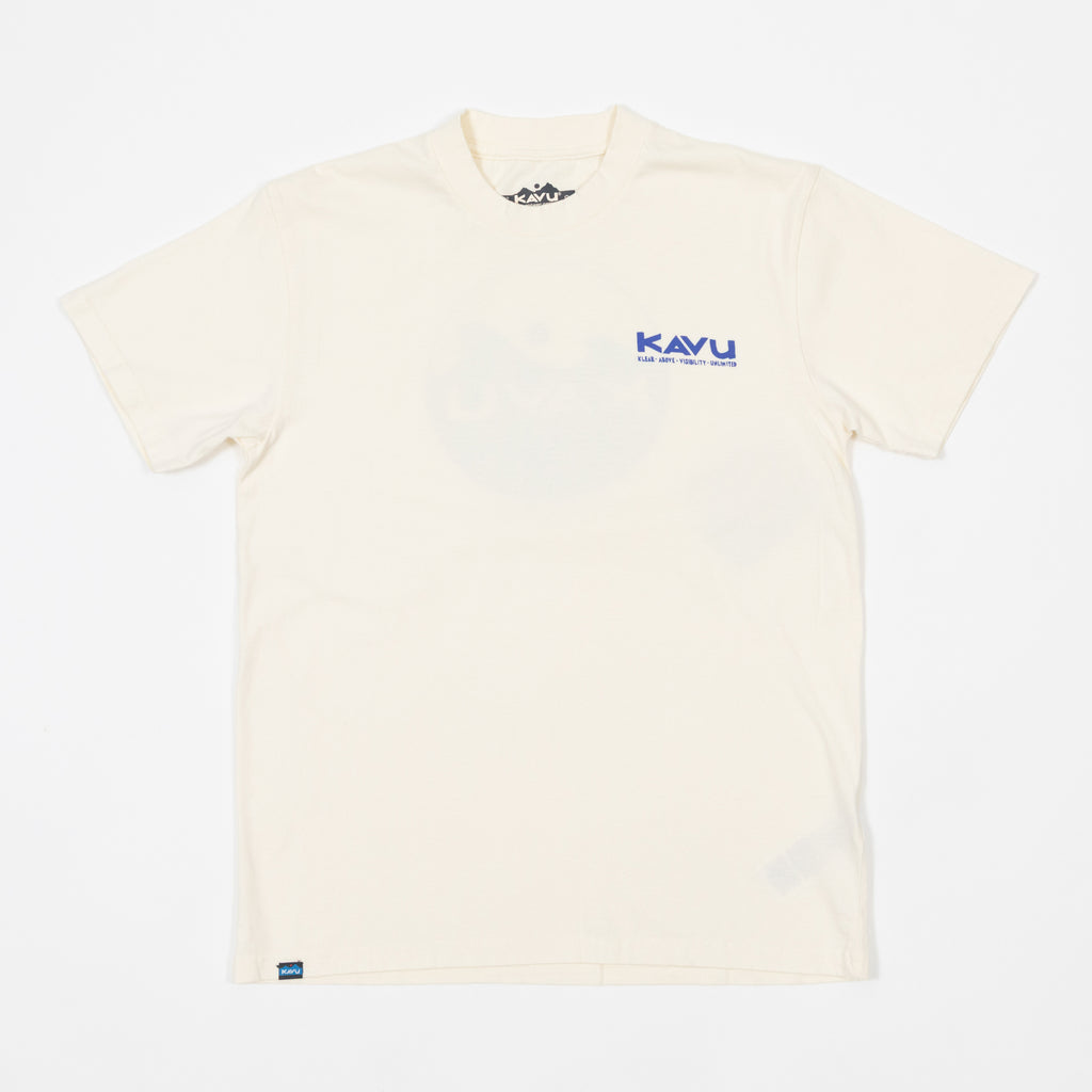 KAVU Waves T-Shirt in Off White
