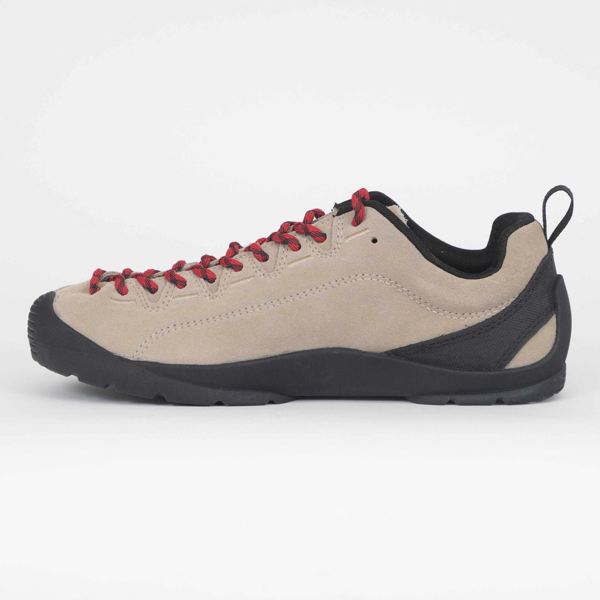 Womens KEEN Jasper Sneaker in Silver Mink — detail view