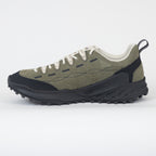 KEEN Jasper Zionic Sneaker in Dark Olive/Birch — detail view