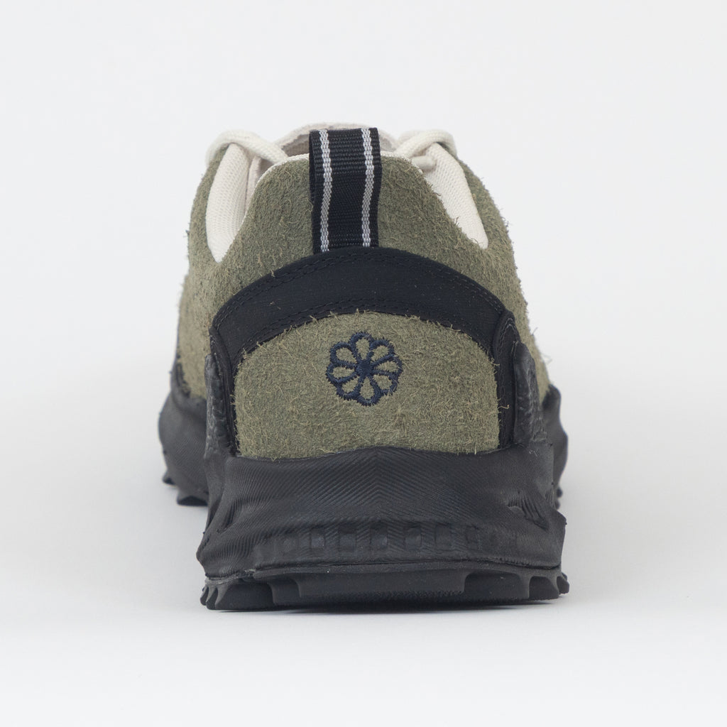 KEEN Jasper Zionic Sneaker in Dark Olive/Birch — outsole and toe bumper
