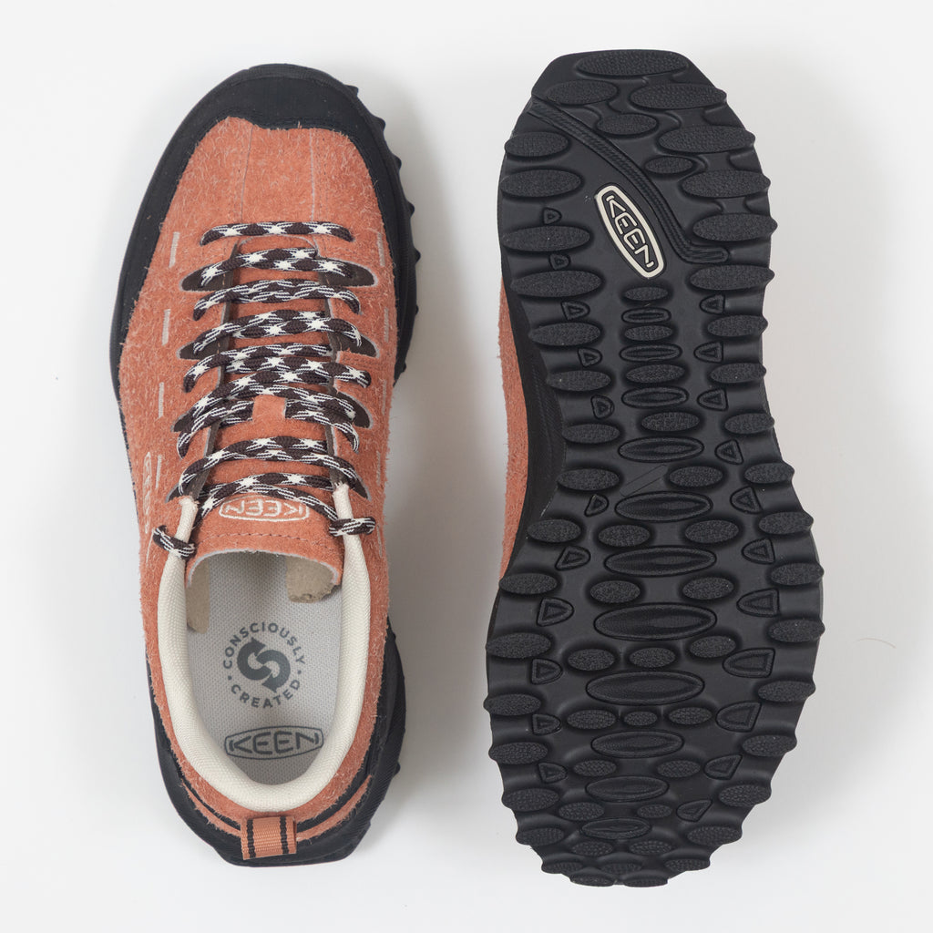 Womens KEEN Jasper Zionic Sneaker in Cork/Java — alternative angle