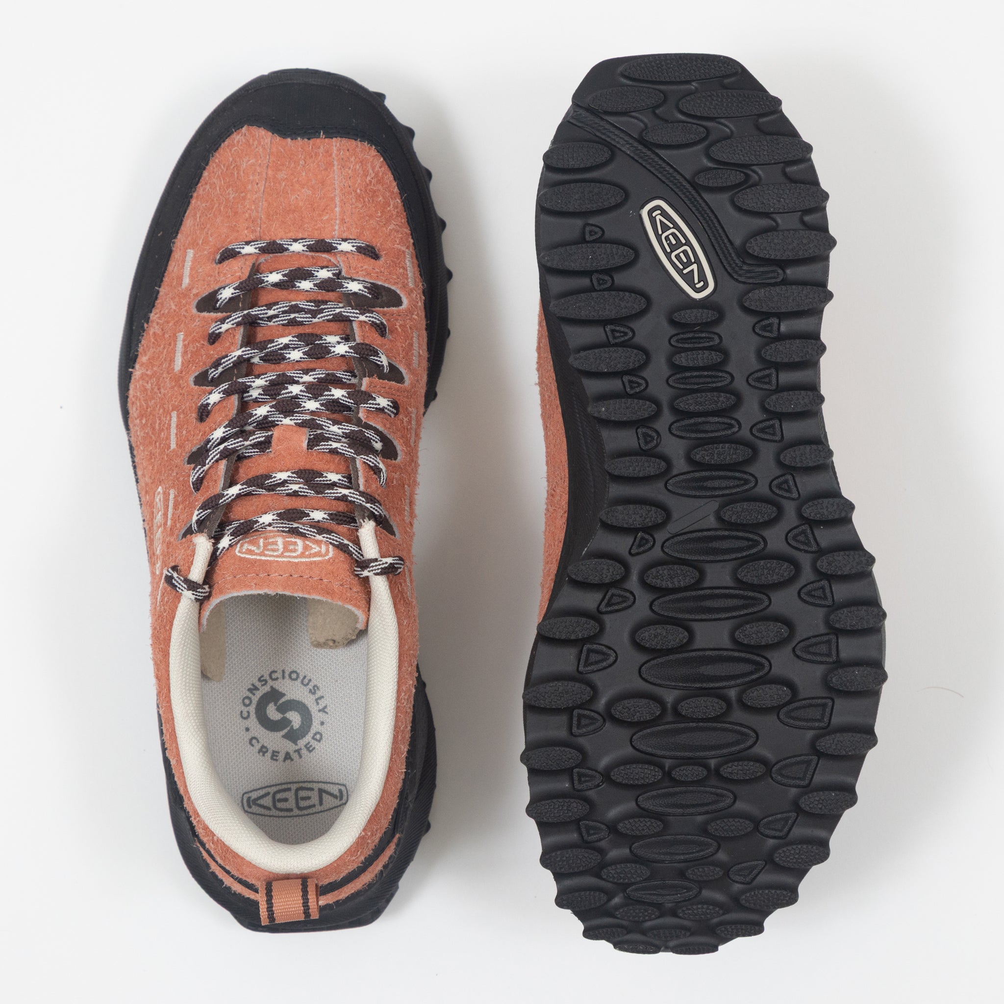 Womens KEEN Jasper Zionic Sneaker in Cork/Java — alternative angle