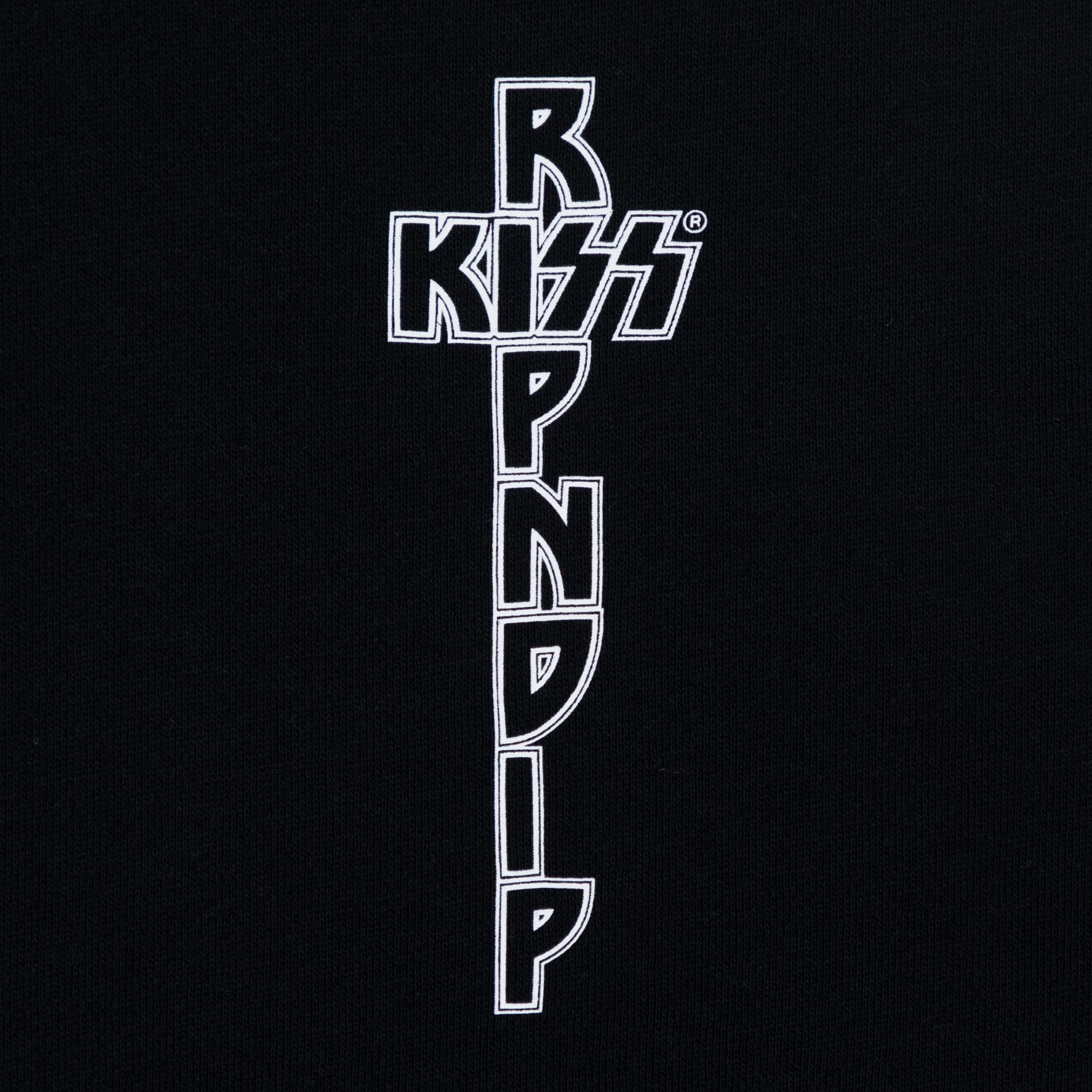 RIPNDIP X KISS Made for Lovin' Hoodie in BLACK