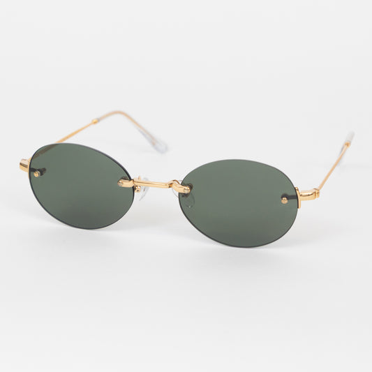 MELLER Kato Metal Sunglasses in GOLD OLIVE