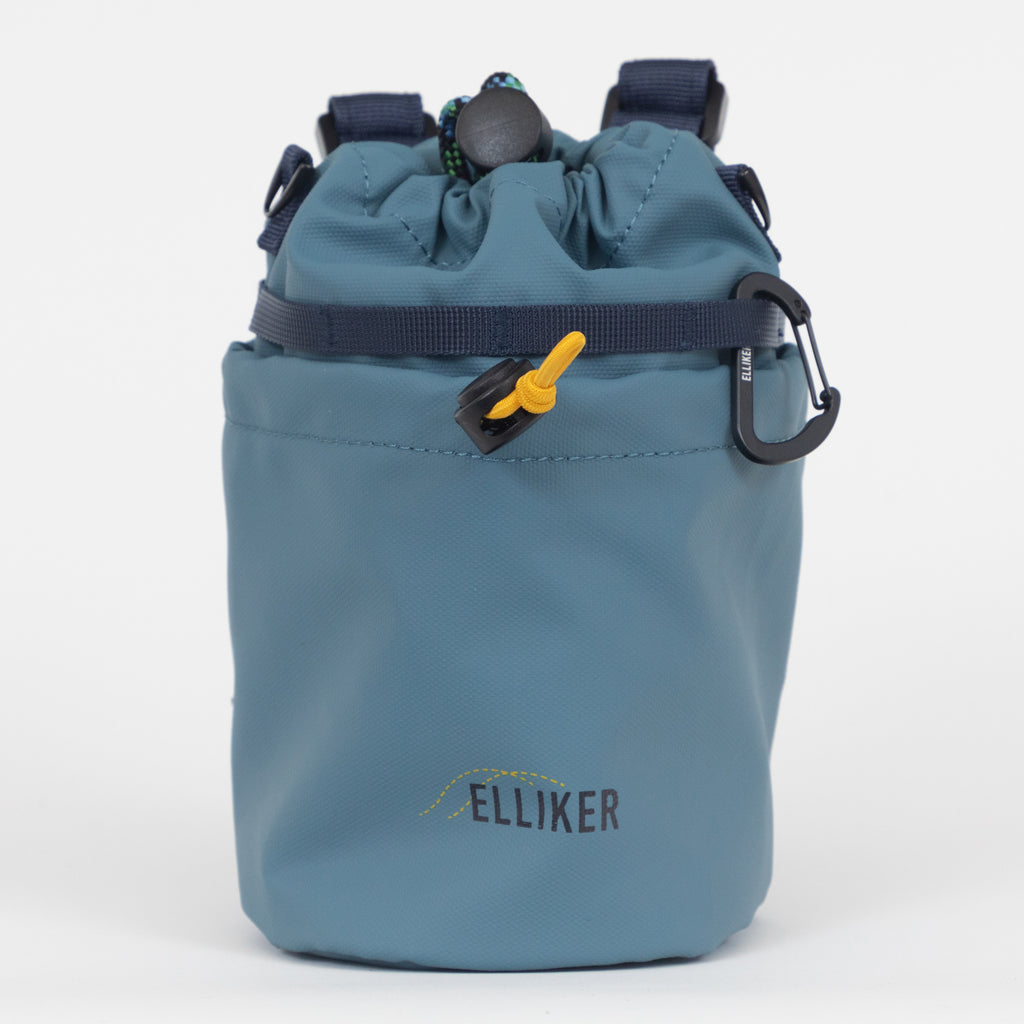 ELLIKER Keasden Bike Bottle Bag in STEEL BLUE