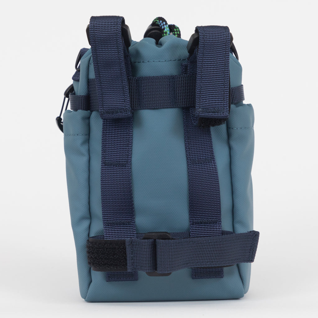 ELLIKER Keasden Bike Bottle Bag in STEEL BLUE
