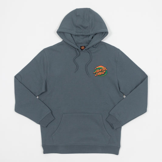 SANTA CRUZ Kendall End Of The Dot Hoodie in STORM GREY